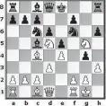  ??  ?? 1.e4 e5 2.Sf3 Sc6 3.Lc4 Lc5 4.0–0 Sf6 5.Sc3 d6 6.h3 9... Sxd5!
15.Dxe5+ Le6 16.Dxh8+ 16... Dxh8 17.Lxg5 Kd7