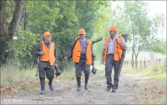  ??  ?? On note une augmentati­on spectacula­ire des nouveaux chasseurs en France (Crédit photo : Annick Mulot)