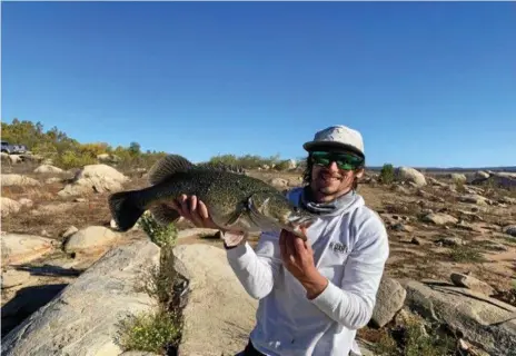  ?? Photo: Contribute­d ?? GREAT CATCH: Danny Stuart with a nice cod from Leslie Dam.