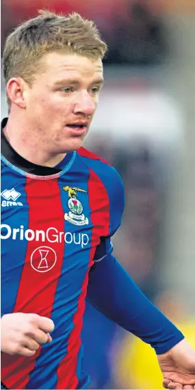  ?? Pictures: SNS Group. ?? Jonny Hayes, above, and Maurice Malpas in their time at Inverness.