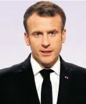  ?? REUTERS/ ?? Mudança. Macron: esperança de reformas sob risco na França