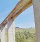  ?? Ansa ?? Il viadotto Cerrano sulla A14