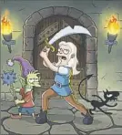  ?? Netflix ?? Elfo, Princess Bean and Luci in “Disenchant­ment.”