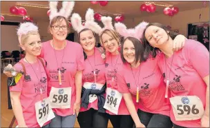  ??  ?? n ON THE STREETS: Clockwise from above left, Maria Zelenskaya, Renee Sohanpal, Stacy and Yulia Odegova; Amy Stafford and Rachel Bates; nurses from Michael Sobell Hosopice; David Cook with Daisy, 13, and Henry, 10; Amy Gaiger, Chloe Frinton and Shashi...