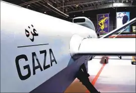  ?? Sepahnews ?? IRAN on Friday unveiled what it said was a new long-range drone, the Gaza. In the region, many drones and parts can be traced back to Iran, U.S. officials say.