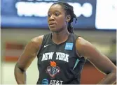  ?? GREGORY PAYAN/AP ?? Former MVP Tina Charles may yet be traded after the Liberty designated her as a “core player.”