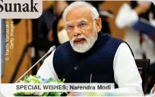  ?? ?? SPECIAL WISHES: Narendra Modi