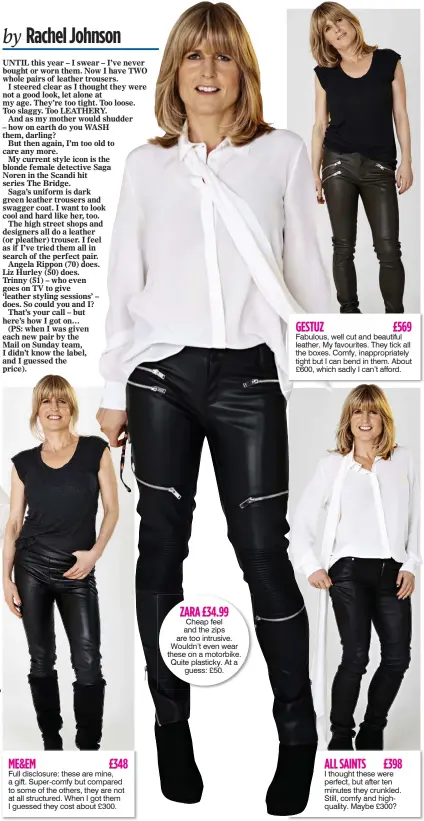 Look Lovely in Leather Pants - Here's How