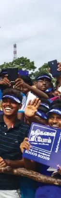  ??  ?? Jaggi Vasudev, head of Isha Foundation, flagging off Rally for Rivers initiative in Coimbatore on September 3