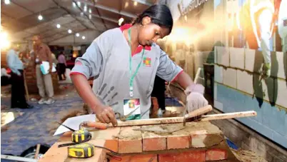  ??  ?? The TVET programme seeks to boost the employabil­ity of Sri Lankan youth