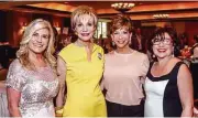  ??  ?? At the recent Boys and Girls Harbor fashion event are (l-r) JDR’s Vicki Lehner, Leisa Holland Nelson, Vicki Rizzo and Roz Pactor.