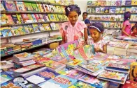  ??  ?? Children browsing at Chennai Book Fair on Saturday.