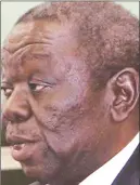  ??  ?? Morgan Tsvangirai