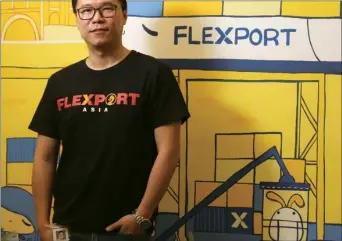  ?? PARKER ZHENG / CHINA DAILY ?? Henry Ko Hok-hang, Flexport Asia Ltd Henry Ko Hok-hang, managing director of Flexport Asia Ltd, keeps his startup company adapted to the changes in the freight-forwarding business.