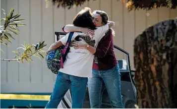  ?? RANDALL BENTON/SACRAMENTO BEE ?? Experts credit safety drills with saving lives after a gunman shot up Rancho Tehama Elementary School in California.