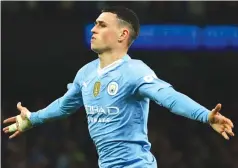  ?? ?? Phil Foden to Guardiola, and why he simply must start for Gareth Southgate’s England at
Euro 2024.
When the big players are absent, Guardiola