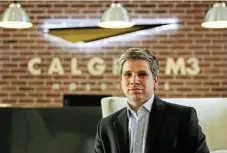  ?? /Sunday Times ?? Upbeat: Calgro M3 CEO Wikus Lategan cited a targeted marketing strategy as one reason for continued growth in its memorial parks business.