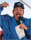  ??  ?? El presidente de NICARAGUA, Daniel Ortega.