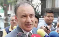  ??  ?? Alfonso Durazo, próximo titular de la SSP, dijo que por ahora es necesario el Ejército en labores de seguridad.