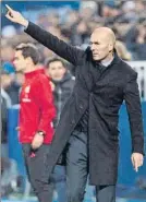  ?? FOTO: EFE ?? Zidane se fue satisfecho de Butarque