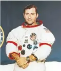  ??  ?? Astronaut John Young, who would go on to be the Space Shuttle’s first test pilot.