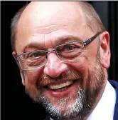  ??  ?? Inflammato­ry: Martin Schulz yesterday