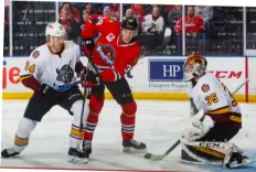  ?? Foto: ROCKFORD ICEHOGS ?? Victor Ejdsell gör succé under Colliton.