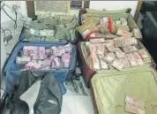  ?? HT FILE ?? Over ₹13 crore recovered from a law firm in south Delhi's Greater KailashI area .