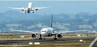  ??  ?? Auckland Airport’s runway has been closed for unschedule­d maintenanc­e twice this year.