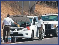  ??  ?? Piden a los ciudadanos tener mucha precaución