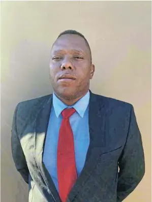  ?? Picture: SUPPLIED ?? TOUGH STAND: Amavarara chair Lusapho Mzwakali said he would not be held hostage by players who demand exorbitant wages. The ABC Motsepe League is set to return next month