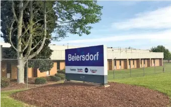  ?? PHOTO BY DAVE FLESSNER ?? The Beiersdorf plant on Michigan Avenue in Cleveland, Tenn., will shut down by the summer of 2022. The plant was originally built in 1978 and employed 458 employees when Beiersdorf bought the plant in 2019, making it the seventh biggest private manufactur­ing employer in Bradley County.