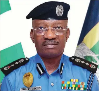  ?? ?? The Inspector General of Police (IGP), Kayode Egbetokun