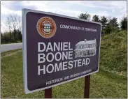  ?? BEN HASTY—MEDIANEWS GROUP ?? Exeter Township is seeking input from residents on the master plan for Daniel Boone Homestead.