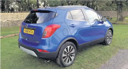  ??  ?? Vauxhall Mokka X Elite 1.4i Turbo