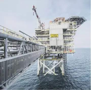  ??  ?? 0 The move sees digitalisa­tion of Neptune assets such as the Cygnus platform in the North Sea