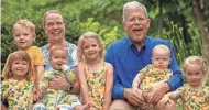  ?? ANDERS GURDA ?? John Gurda and his wife, Sonja, with their grandchild­ren — the purest pleasure of aging.