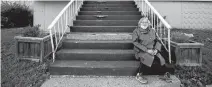  ?? TIM KROCHAK • FILE ?? Grace Fogerty is seen outside her Dutch Village Road apartment building in Halifax last month.