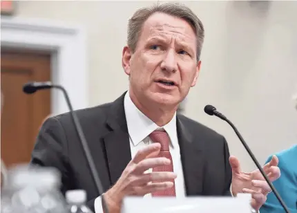  ?? OLIVIER DOULIERY/AFP VIA GETTY IMAGES ?? “There are so many good ideas. People are leaving other scientific fields to become cancer researcher­s,” said Ned Sharpless, director of the National Cancer Institute.