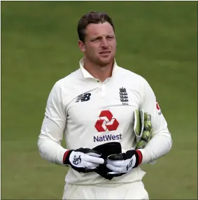  ?? ?? Buttler was thrilled with the team’s performanc­e