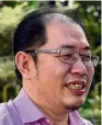  ??  ?? Ng: The Tanjung MP has been very critical of Dr Chang.