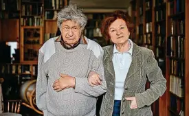  ?? FOTO MAFRA – MICHAL SVÁČEK ?? Ivan Klíma (88) s manželkou Helenou (82)