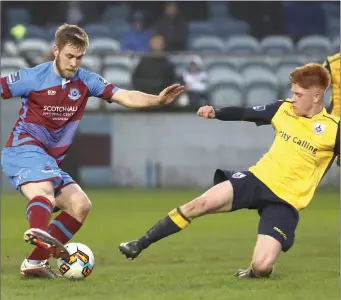  ?? Picture: Paul Connor ?? Gareth McCaffrey is pushing for a recall to the Drogheda United line-up after having to settle for substitute appearance­s in recent games.