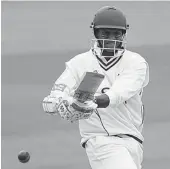  ??  ?? Veteran left-hander Shiv Chanderpau­l finished with over 800 runs