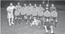  ?? /LUIS MUÑIZ ?? ANTOJITOS JESSY BUSCARÁ a toda costa el título en la segunda fuerza del futbol de veteranos de la Liga de El Polvorín
deberán de seguir esperando para retornar a la actividad y que mejor con las confrontac­iones de fase de finales.