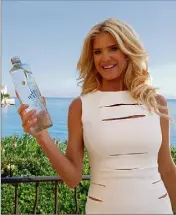  ?? Victoria Silvstedt, retour aux sources avec « Are water ». (Photo A. P.-B.) ??