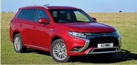  ??  ?? Mitsubishi says upgrades make the Outlander PHEV drive more like an SUV.