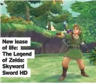  ??  ?? New lease of life: The Legend of Zelda: Skyward Sword HD