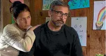  ??  ?? Maura Tierney and Steve Carell star in Beautiful Boy.