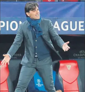  ?? FOTO: EFE ?? Vincenzo Montella no agotó los cambios a pesar del cansancio de algunos jugadores